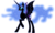 Size: 8197x4872 | Tagged: safe, artist:moongazeponies, nightmare moon, alicorn, pony, g4, absurd resolution, female, grin, mare, missing accessory, no armor, raised hoof, simple background, smiling, solo, spread wings, transparent background, vector