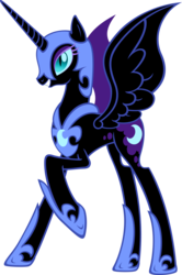 Size: 3237x4882 | Tagged: safe, artist:moongazeponies, nightmare moon, g4, female, high res, simple background, solo, transparent background, vector