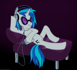 Size: 1060x968 | Tagged: safe, artist:xaeryx, dj pon-3, vinyl scratch, g4, female, headphones, solo