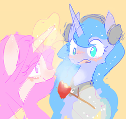 Size: 1280x1217 | Tagged: safe, artist:toki, princess celestia, princess luna, g4