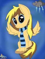 Size: 417x556 | Tagged: safe, oc, oc only, oc:storm chaser, pegasus, pony, cute