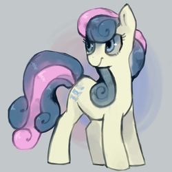 Size: 1000x1000 | Tagged: safe, artist:staticdragon1, bon bon, sweetie drops, earth pony, pony, g4, female, mare, solo