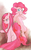 Size: 469x750 | Tagged: safe, artist:leventy, pinkie pie, g4, duality, pinkamena diane pie, self ponidox