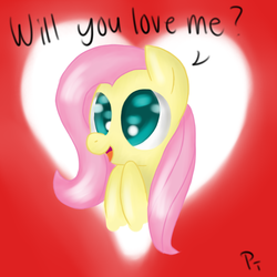 Size: 1000x1000 | Tagged: safe, artist:laffy372, fluttershy, pony, g4, female, solo