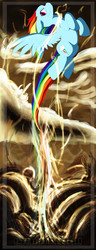 Size: 384x1000 | Tagged: safe, artist:thatwickedsmile, rainbow dash, g4, female, solo