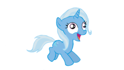 Size: 1080x609 | Tagged: safe, artist:chanceyb, trixie, pony, unicorn, g4, derp, female, filly, mare, solo