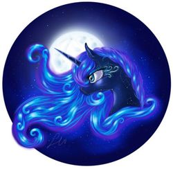 Size: 619x604 | Tagged: safe, artist:ablm, princess luna, g4, female, solo