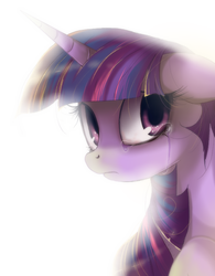 Size: 547x700 | Tagged: dead source, safe, artist:loyaldis, twilight sparkle, g4, crying, female, sad, solo