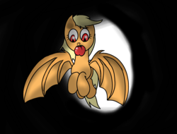 Size: 2642x2013 | Tagged: safe, artist:daisy meadows, applejack, bat pony, pony, g4, apple, high res, wings