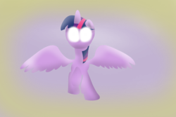 Size: 3000x2000 | Tagged: safe, artist:daisy meadows, twilight sparkle, alicorn, pony, g4, bright, high res, horn, twilight sparkle (alicorn), wings