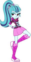 Size: 1703x3384 | Tagged: safe, artist:zeldarondl, sonata dusk, equestria girls, g4, my little pony equestria girls: rainbow rocks, female, gem, microphone, simple background, siren gem, solo, transparent background, vector