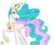 Size: 1200x1000 | Tagged: safe, artist:narflarg, princess celestia, vampire, g4, clothes, costume, female, nightmare night costume, paradox, solo