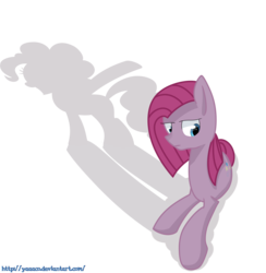 Size: 4900x5019 | Tagged: safe, artist:yaco, pinkie pie, earth pony, pony, g4, absurd resolution, female, pinkamena diane pie, simple background, solo, transparent background