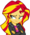 Size: 8759x10219 | Tagged: safe, artist:decprincess, sunset shimmer, equestria girls, g4, my little pony equestria girls: rainbow rocks, .svg available, absurd resolution, crossed arms, female, looking away, sad, simple background, solo, sunsad shimmer, transparent background, vector