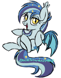 Size: 793x1007 | Tagged: dead source, safe, artist:zowiestardust-mlp, oc, oc only, oc:star struck, bat pony, pony, solo