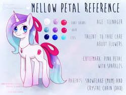 Size: 1204x904 | Tagged: safe, artist:nao-shii, oc, oc only, oc:mellow petal, pony, unicorn, solo