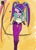 Size: 500x691 | Tagged: safe, artist:paradoxbroken, aria blaze, equestria girls, g4, my little pony equestria girls: rainbow rocks, female, heart, solo