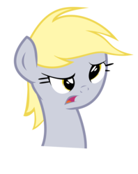Size: 2200x2779 | Tagged: safe, artist:kuren247, derpy hooves, pegasus, pony, g4, confused, female, high res, mare, simple background, solo, transparent background, vector