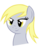 Size: 2200x2789 | Tagged: safe, artist:kuren247, derpy hooves, pegasus, pony, g4, bedroom eyes, female, high res, mare, simple background, solo, transparent background, vector