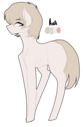 Size: 1660x2523 | Tagged: safe, artist:cristate, oc, oc only, oc:axell, earth pony, pony, male, solo, stallion