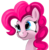 Size: 3000x3050 | Tagged: safe, artist:dimfann, pinkie pie, g4, female, high res, portrait, solo