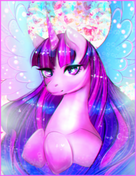 Size: 2550x3300 | Tagged: safe, artist:slyblue7, twilight sparkle, alicorn, pony, g4, female, high res, mare, solo, twilight sparkle (alicorn)