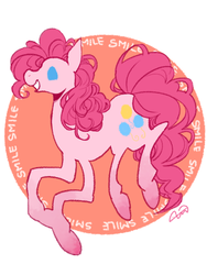 Size: 600x800 | Tagged: safe, artist:bartolomeus_, pinkie pie, g4, female, solo