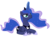 Size: 9000x6750 | Tagged: safe, artist:glessmlp, princess luna, alicorn, pony, g4, luna eclipsed, my little pony: friendship is magic, absurd resolution, female, mare, prone, simple background, solo, transparent background, vector