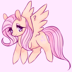 Size: 422x422 | Tagged: safe, artist:gothcream, fluttershy, g4, female, solo