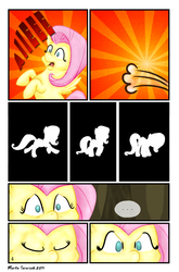 Size: 2025x3067 | Tagged: safe, artist:maerafey, fluttershy, comic:a little kindness, g4, comic, high res