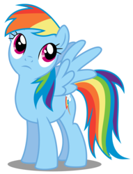 Size: 6000x7862 | Tagged: safe, artist:dashiesparkle, rainbow dash, pegasus, pony, g4, the ticket master, .svg available, absurd resolution, female, simple background, solo, transparent background, vector