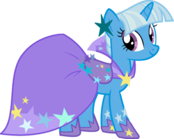 Size: 1000x799 | Tagged: safe, artist:blah23z, trixie, twilight sparkle, pony, unicorn, g4, female, grand galloping gala, great and powerful, mare, recolor, simple background, solo