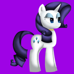 Size: 1687x1687 | Tagged: safe, artist:king-sombrero, rarity, pony, g4, female, solo