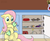 Size: 867x710 | Tagged: safe, artist:haretrinity, fluttershy, pony, g4, female, pet toy, solo