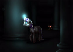 Size: 2912x2060 | Tagged: safe, artist:tzelly-el, octavia melody, twilight velvet, earth pony, pony, unicorn, g4, duo, glowing eyes, high res