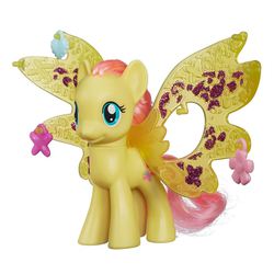 Size: 880x880 | Tagged: safe, fluttershy, g4, brushable, charm wings, cutie mark magic, female, irl, photo, toy
