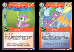 Size: 736x515 | Tagged: safe, enterplay, spike, g4, my little pony collectible card game, card, ccg