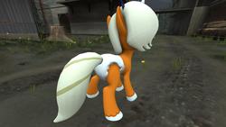 Size: 1920x1080 | Tagged: safe, oc, oc only, oc:dreamsicle, 3d, diaper, gmod, non-baby in diaper, solo