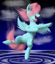 Size: 600x690 | Tagged: safe, artist:the1xeno1, oc, oc only, pony, solo