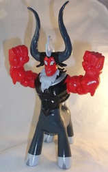 Size: 2569x4057 | Tagged: safe, artist:gryphyn-bloodheart, lord tirek, g4, antagonist, customized toy, irl, photo, toy