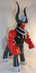 Size: 2065x4097 | Tagged: safe, artist:gryphyn-bloodheart, lord tirek, g4, antagonist, customized toy, irl, photo, toy