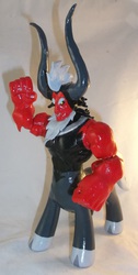 Size: 2072x4112 | Tagged: safe, artist:gryphyn-bloodheart, lord tirek, g4, antagonist, customized toy, irl, photo, toy