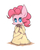 Size: 800x1000 | Tagged: safe, artist:joycall6, pinkie pie, g4, blanket, blanket burrito, cute, diapinkes, female, solo