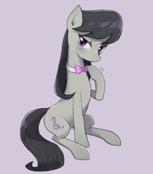 Size: 885x1000 | Tagged: safe, artist:baekgup, octavia melody, earth pony, pony, g4, bowtie, female, solo