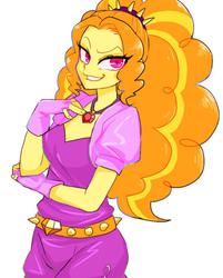 Size: 750x932 | Tagged: dead source, safe, artist:semi-kon, adagio dazzle, equestria girls, g4, my little pony equestria girls: rainbow rocks, female, solo