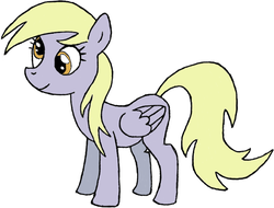 Size: 649x494 | Tagged: safe, artist:moonwhisperderpy, derpy hooves, pegasus, pony, g4, female, mare, simple background, solo, white background