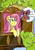 Size: 2893x4092 | Tagged: safe, artist:atane27, fluttershy, butterfly, g4, bust, close-up, colored pupils, english, happy, window