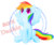 Size: 1309x1103 | Tagged: safe, artist:natsu714, rainbow dash, g4, female, solo