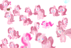 Size: 1024x686 | Tagged: safe, artist:bubblyteddy, pinkie pie, the rock farmer's daughters, g4, alternate hairstyle, alternate universe, pinkamena diane pie