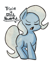 Size: 900x1092 | Tagged: safe, artist:fauxsquared, trixie, earth pony, pony, trixie is magic, g4, female, solo, tumblr